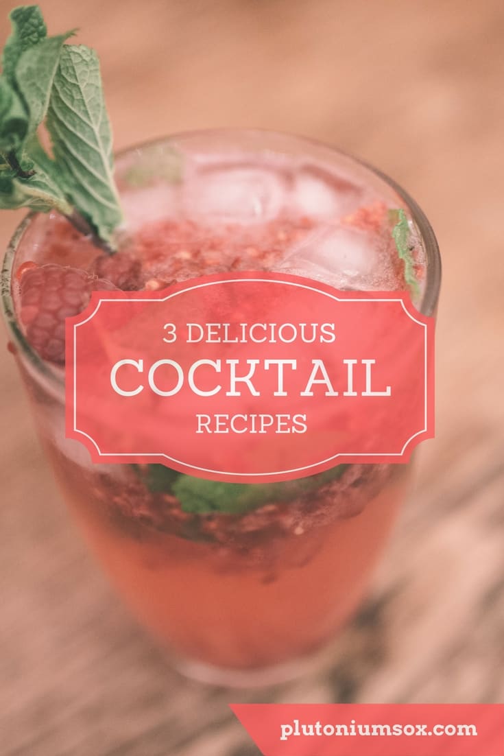 3 Simple Cocktails Plutonium Sox