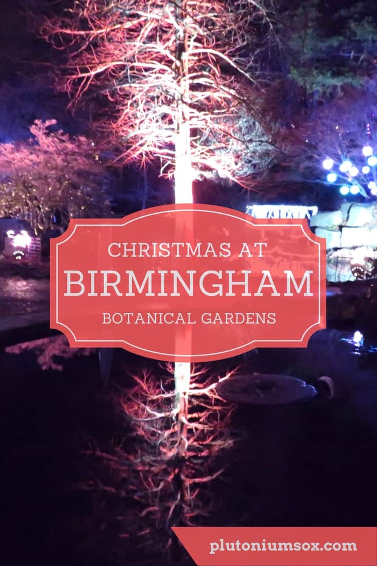 Christmas illuminations at Birmingham Botanical Gardens - Plutonium Sox