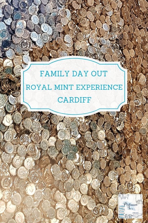 Royal Mint Experience Cardiff | Take a guided tour of the Royal Mint factory and learn about the history of the Royal Mint and how coins are made at the Royal Mint Experience. Strike your own souvenir coin. Suitable for families with children and adult groups. #daysout #Cardiff #familyfun #RoyalMint