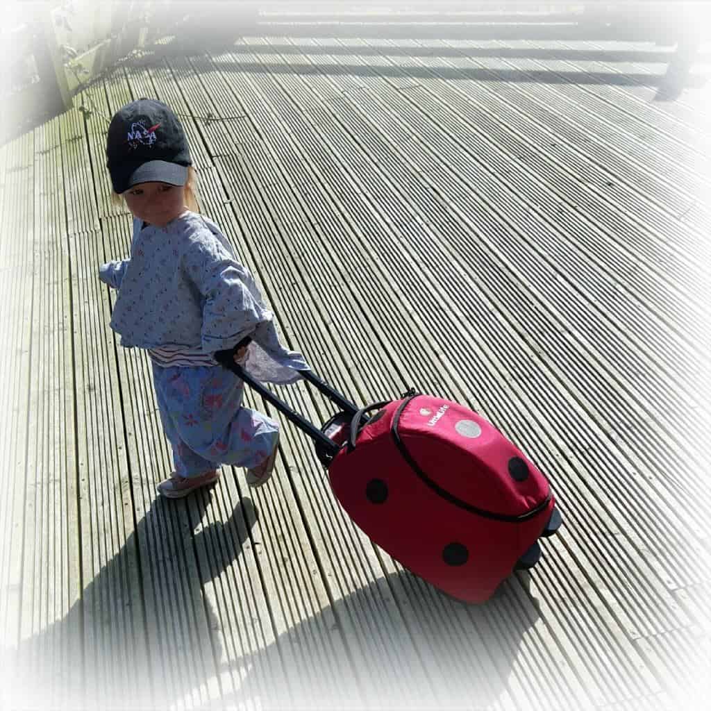 LittleLife Wheelie Duffle: Review - ladybird suitcase