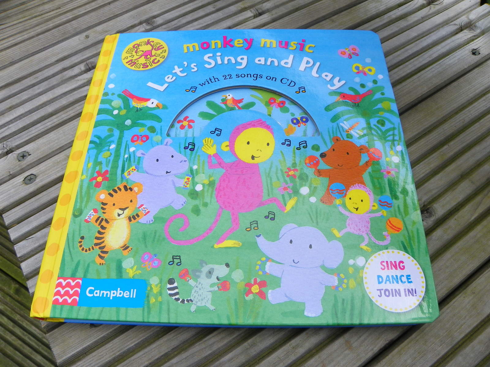 Monkey Music Lets Sing and Play Book Review