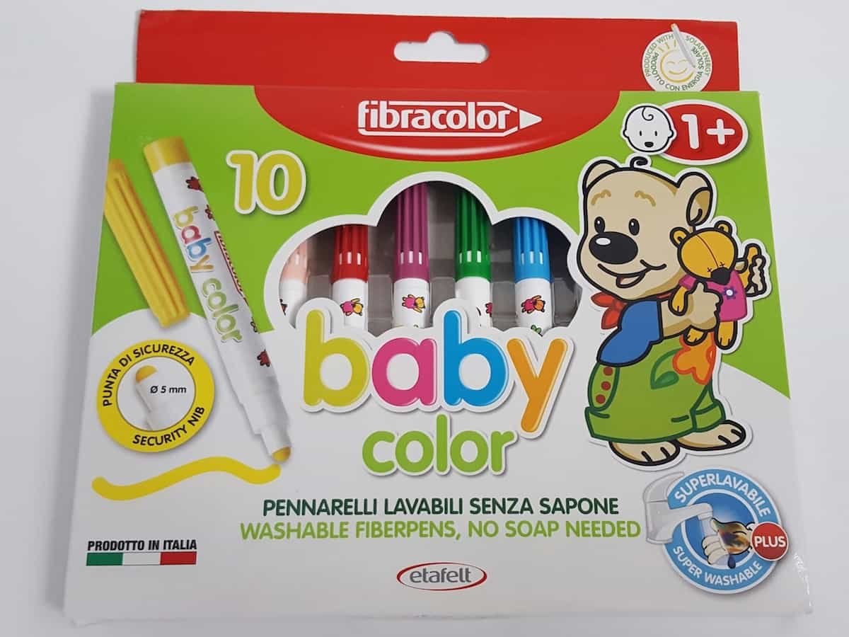 Fibracolor Baby Color Fiber Pens 10set