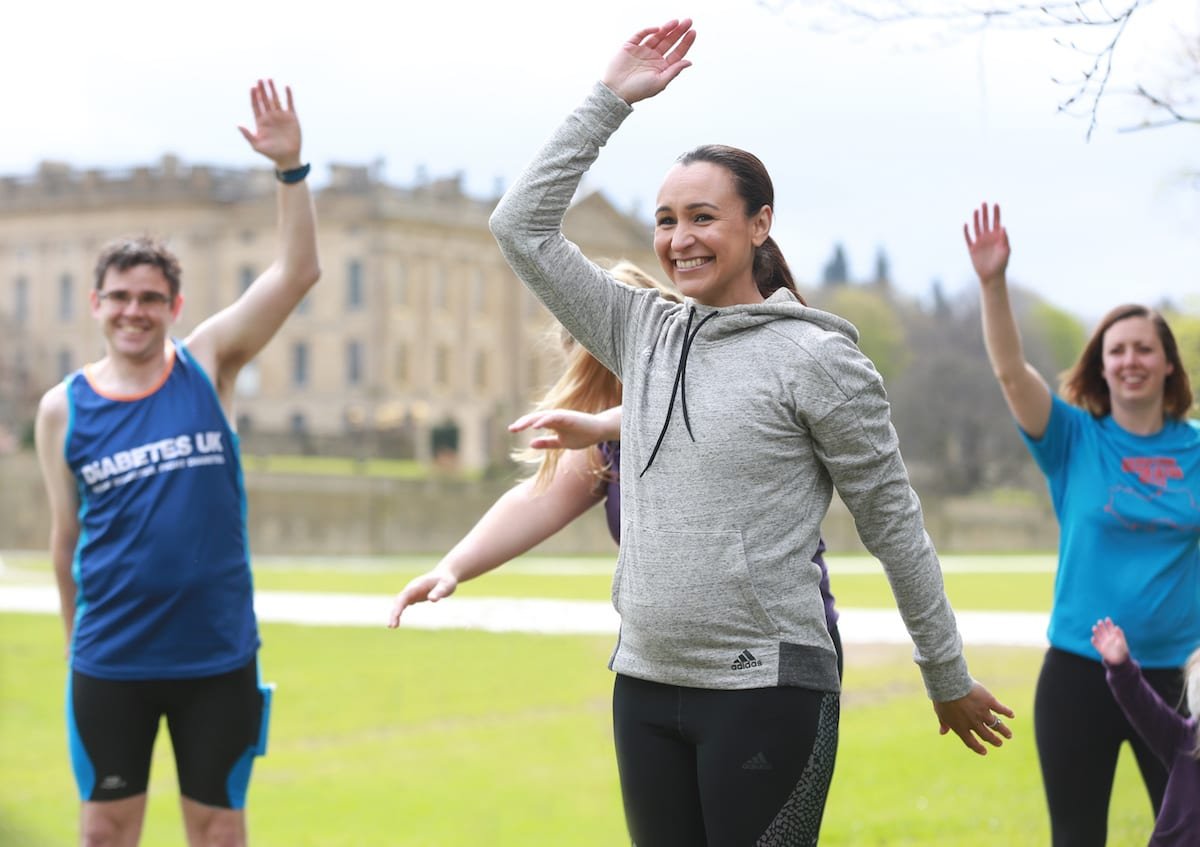 The day we went for a run with Dame Jessica Ennis-Hill. A training day involving running, HIIT fitness and a chat about heptathlon, sport in general and the amazing VitalityMove fitness and running festival taking place in Chatsworth and Windsor in July and September respectively.