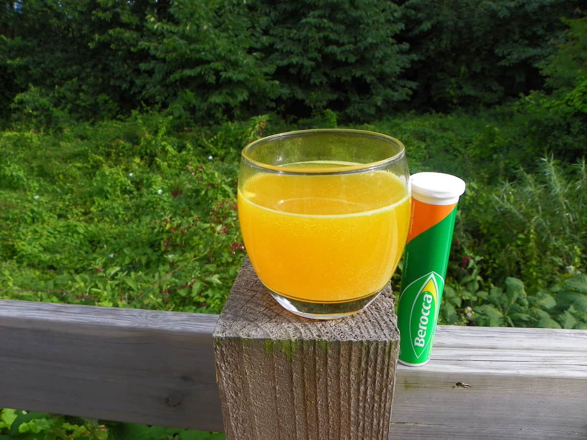 Berocca effervescent vitamins contain eight B vitamins including B1 and B2 to help your body to release natural energy to make you feel energised. 