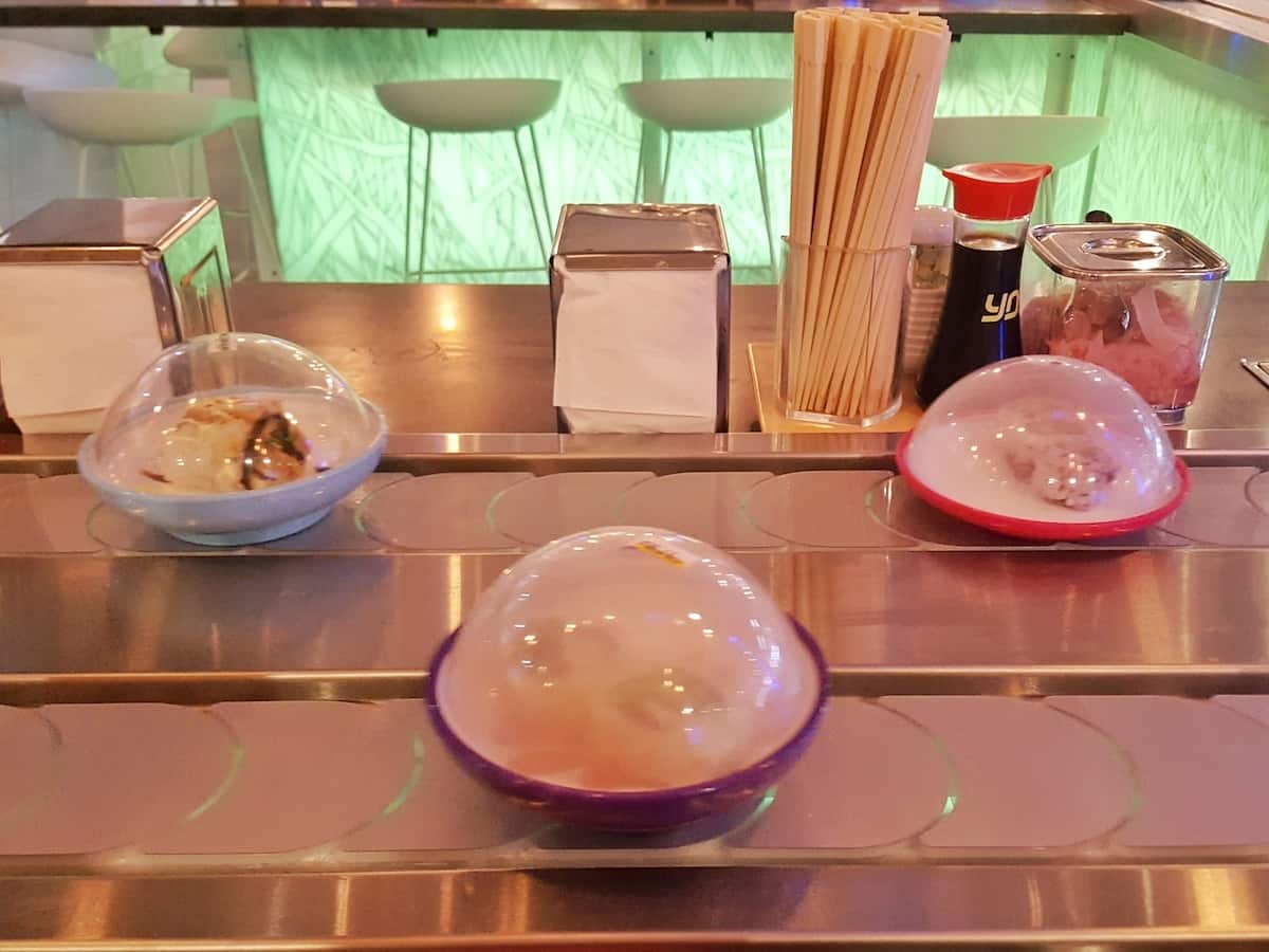 YO! Sushi Japanese sushi and street food restaurant Worcester - review 