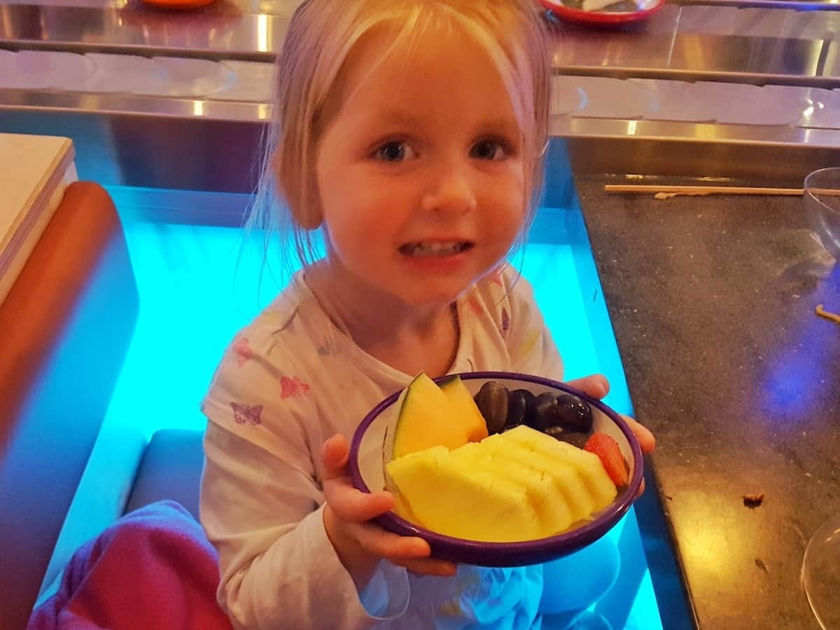 Checking out the brand new YO! Sushi restaurant in Worcester