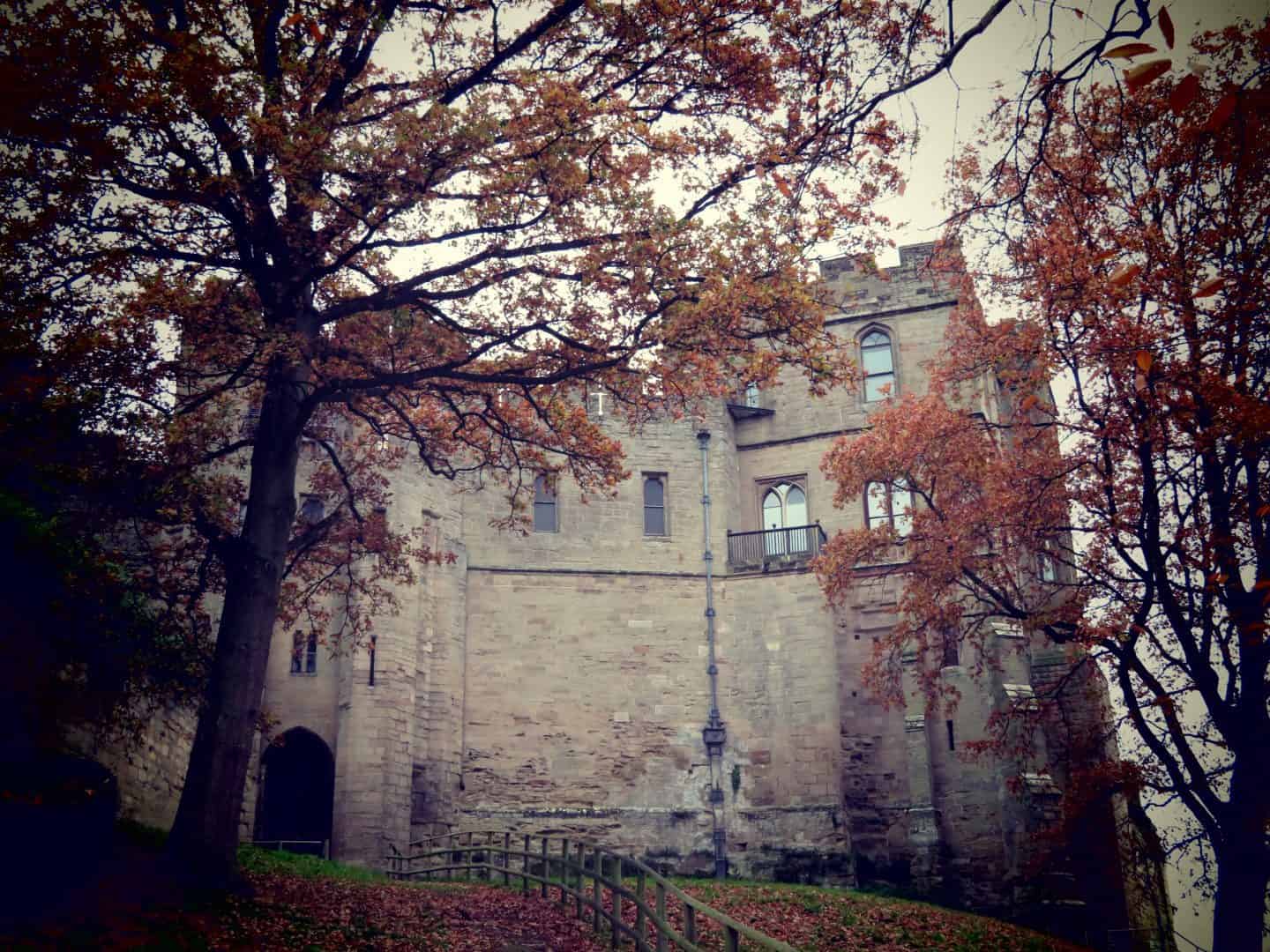 Warwick castle looking spooky in October half term for Halloween