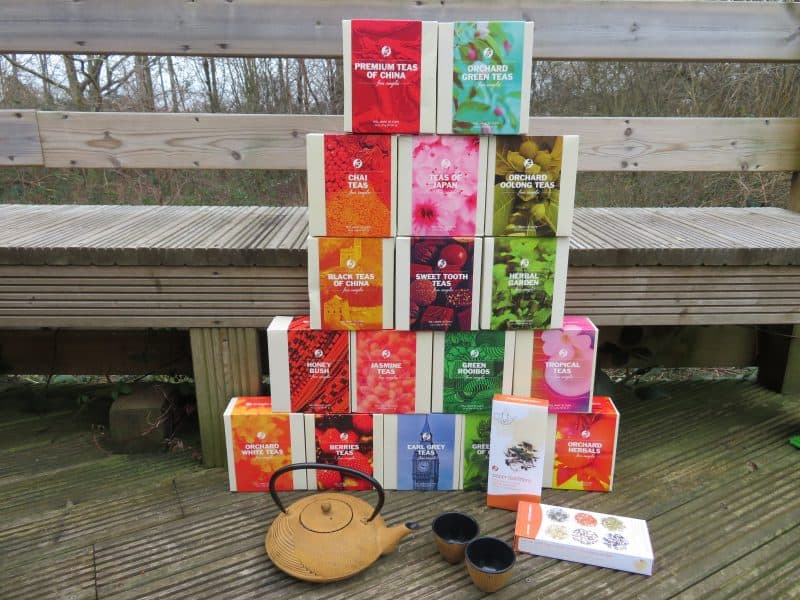 Win a teapot with cups and a vast selection of tea from Adagio
