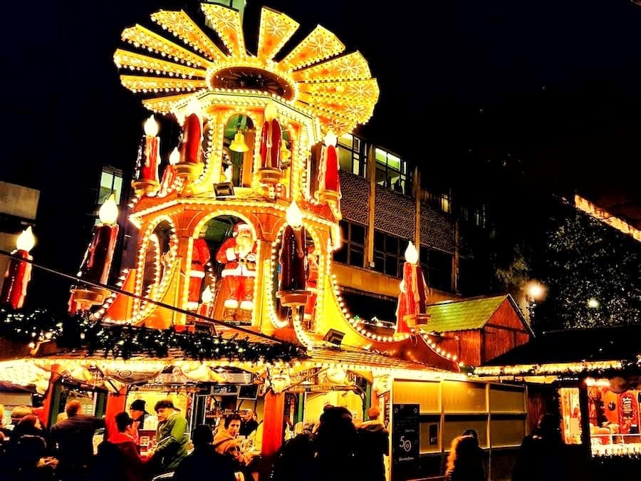 Birmingham West Midlands Frankfurt Christmas Market