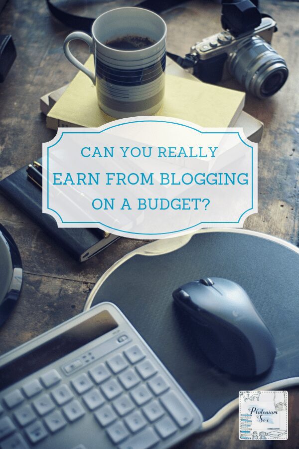 Blogging on a budget | Can you make money blogging without spending a fortune? Do you really need the fancy equipment for your blog like a gopro, macbook and DSLR camera? I don't think so. Find out the two things you need to start a blog and a few other blogging tips for beginners. Spoiler alert: They're free. #blogging #budget #frugal #bloggingtips