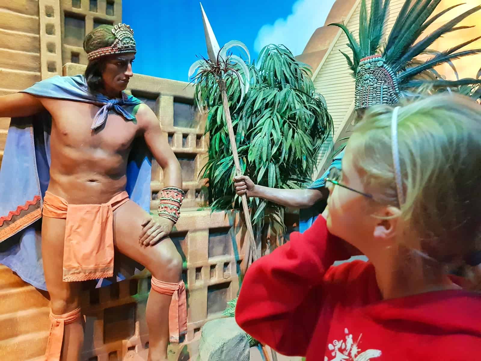 A family day out at Cadbury World Birmingham Aztec zone 