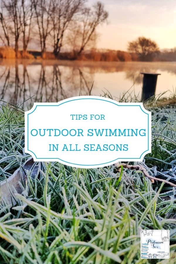 Outdoor swimming pin | wild swimming in lakes or rivers is becoming increasingly popular in all seasons. Find out how to get into open water swimming, what equipment you need and the all important question of how to get into a river in Winter. #wildswimming #outdoorswimming #swimming #nature #getoutdoors 