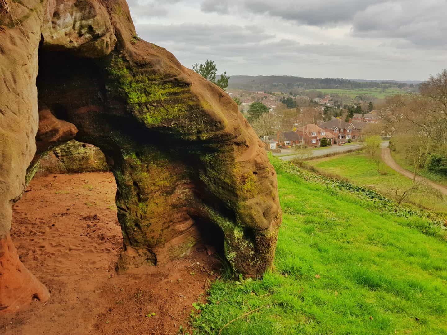 Kinver Edge and the Rock Houses National Trust West Midlands middle layer of rock houses