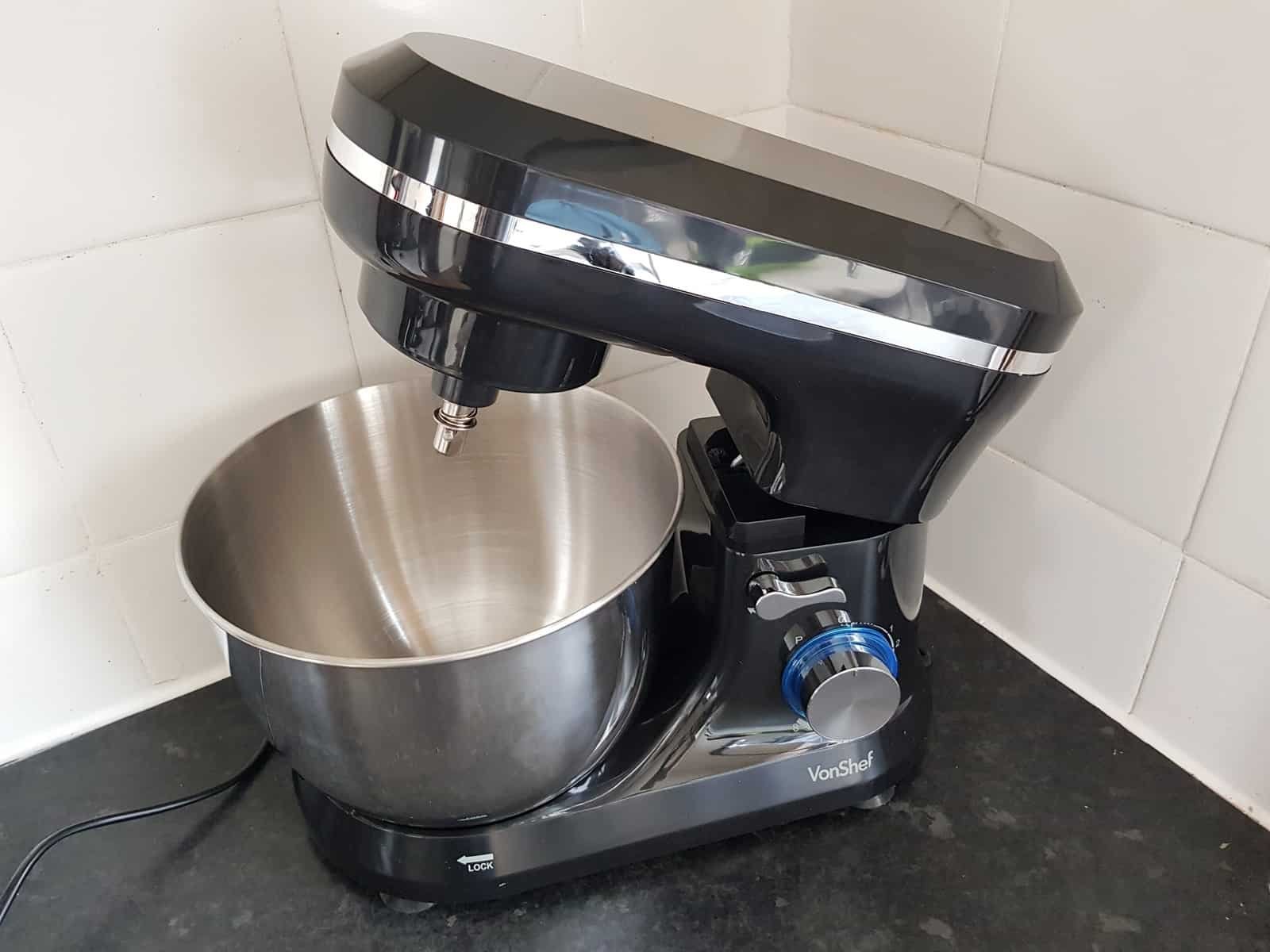 VonShef stand mixer review and baking with children Plutonium Sox