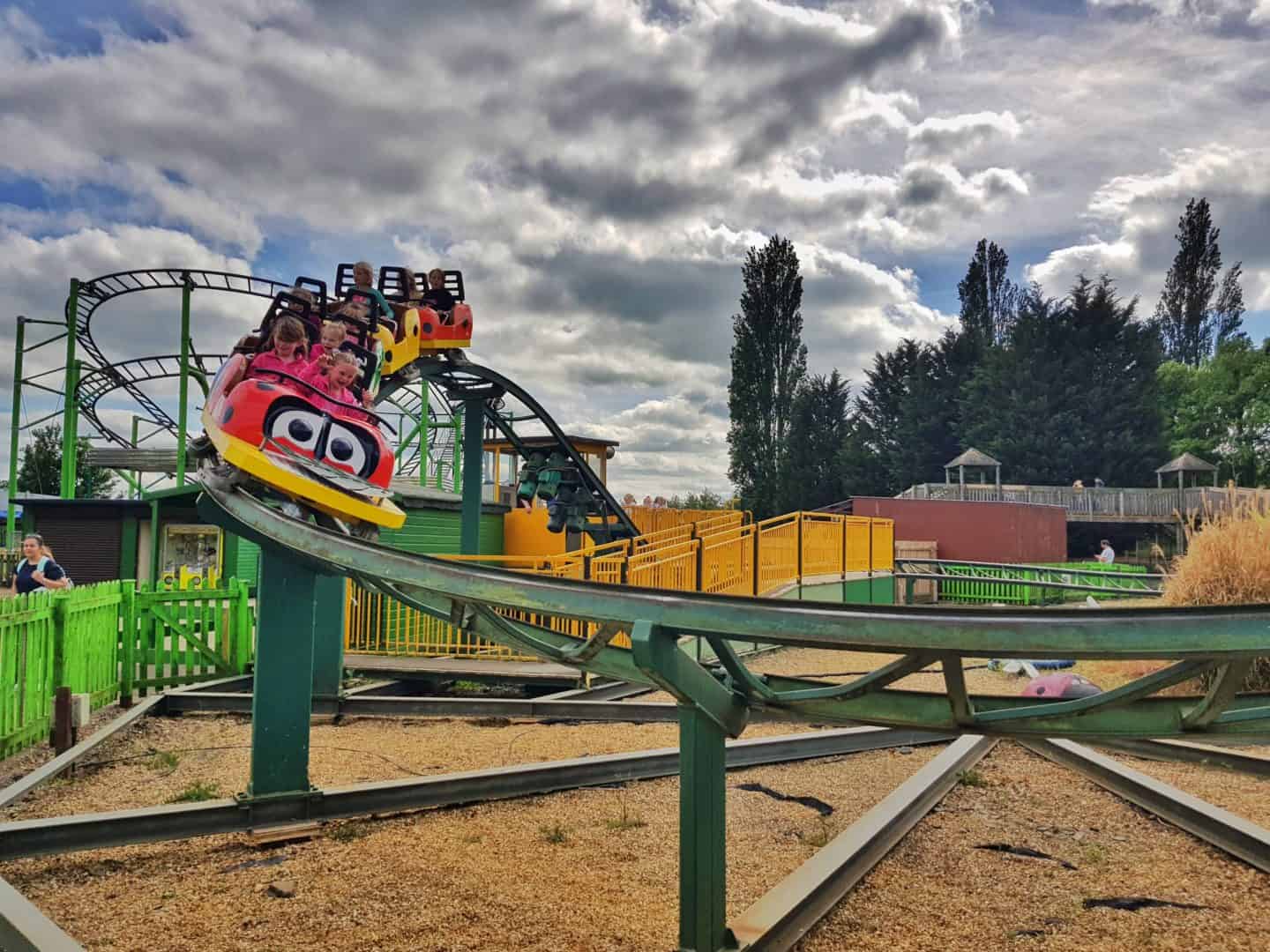 ladybird roller coaster Wicksteed Park