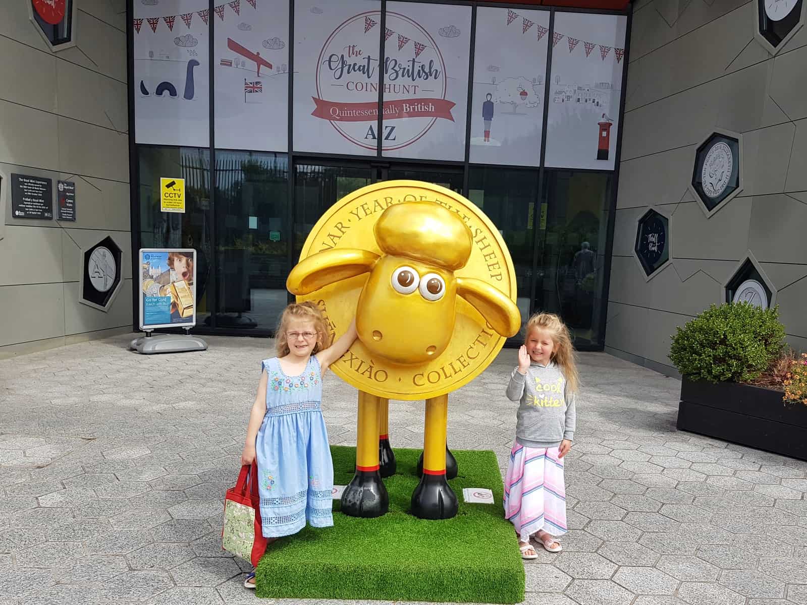 Family day out at the Royal Mint Experience Cardiff
