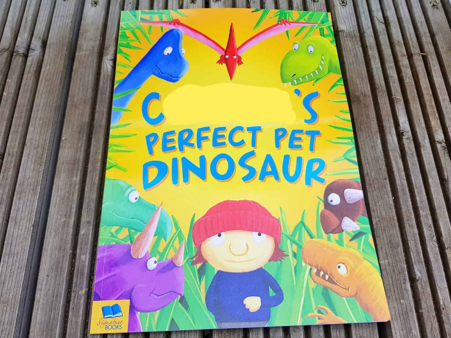 children's Perfect Pet Dinosaur book