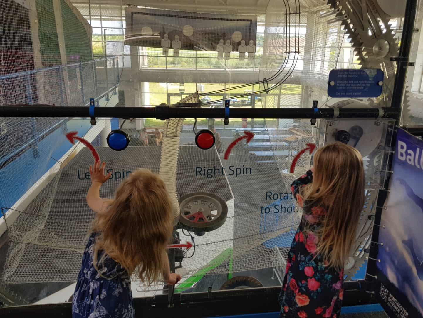football game at Winchester science centre