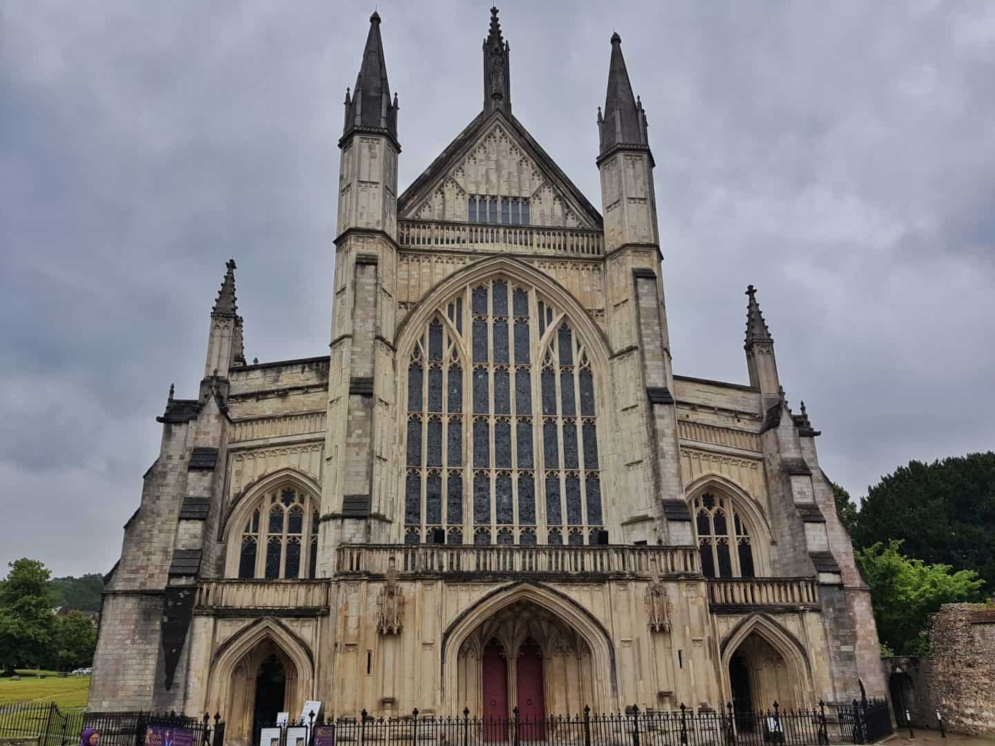 Winchester Cathedral from the outside