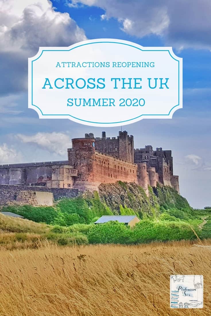 SUMMER 2020 | As things start to reopen following the lockdown, this is a comprehensive post about attractions across the UK that opening in July and August 2020. #familytravel #daysout #uktravel #summer2020 #summerholidays