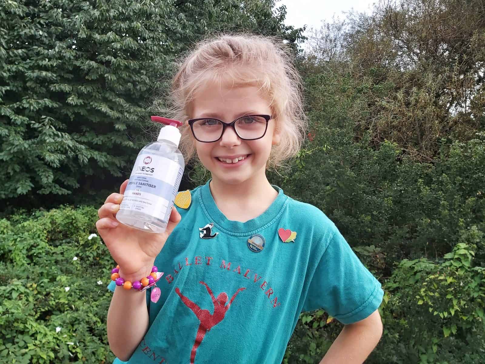 Why INEOS Hygienics Hand Sanitiser has become part of our school routine [AD]