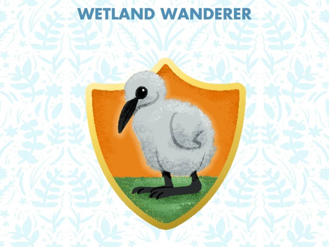 Wetland Heroes app wetland wanderer badge