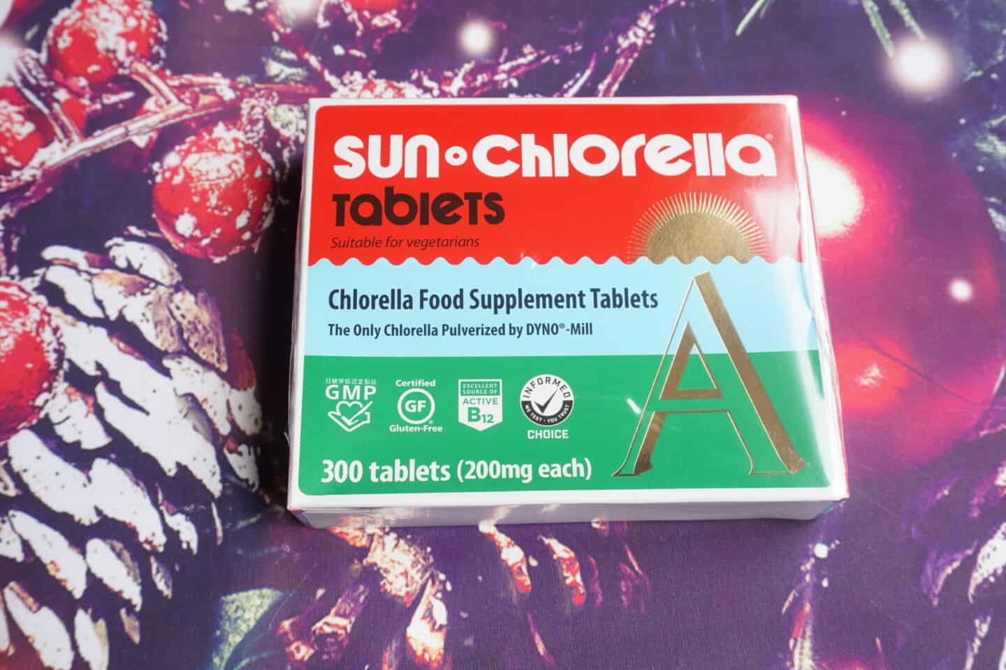 Gifts for runners: Sun chorella food supplement tablets