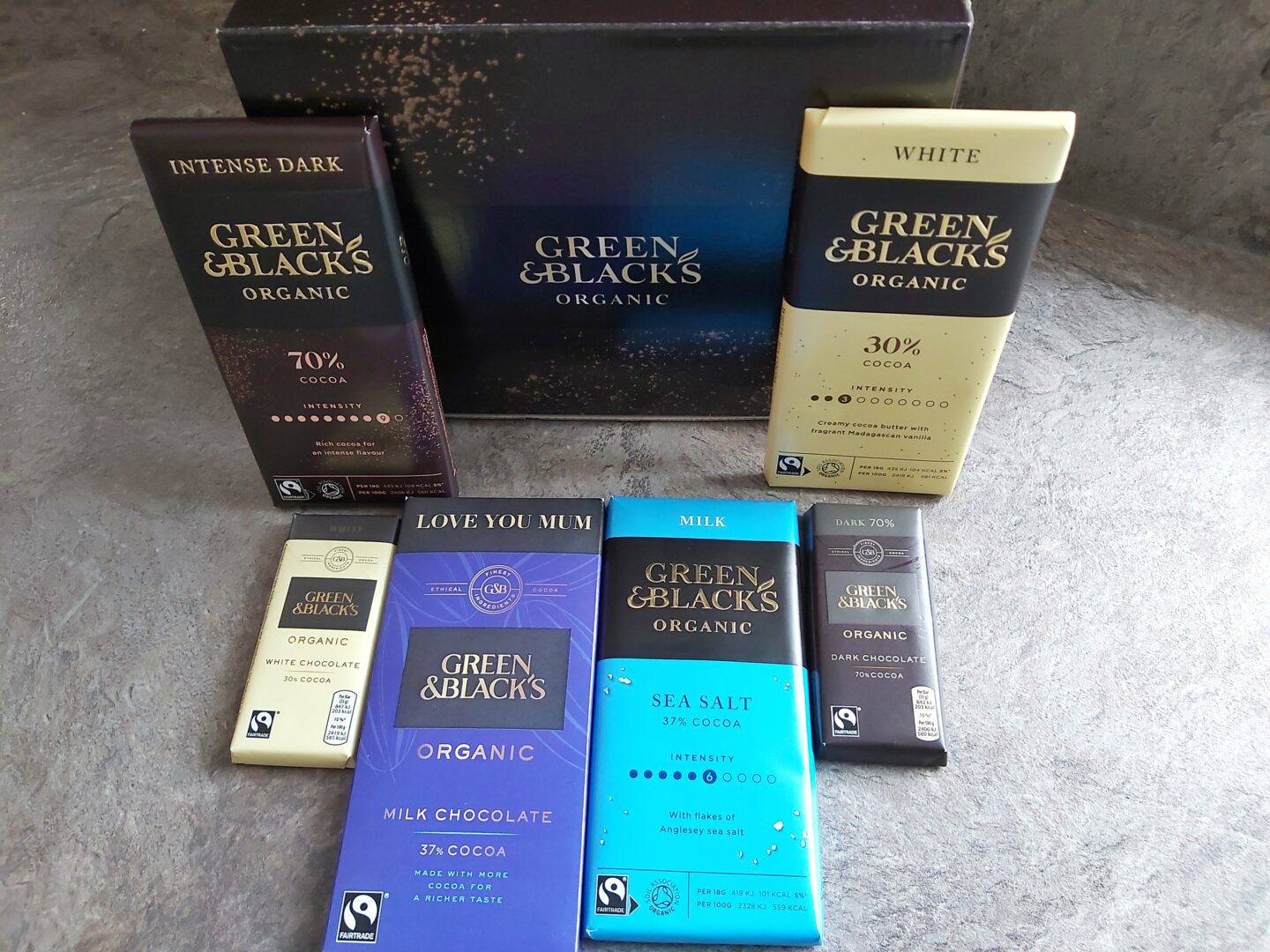 Green and Blacks chocolate selection ethical Mother's Day gift