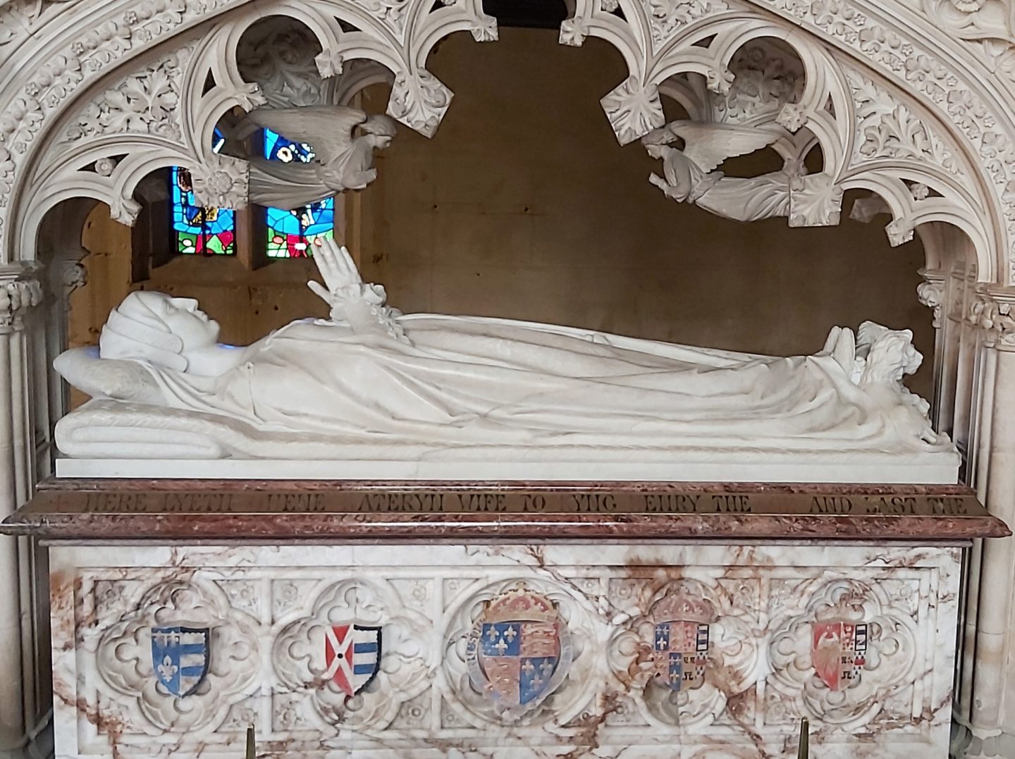 Tomb of Katherine Parr in St Mary's Church at Sudeley Castle