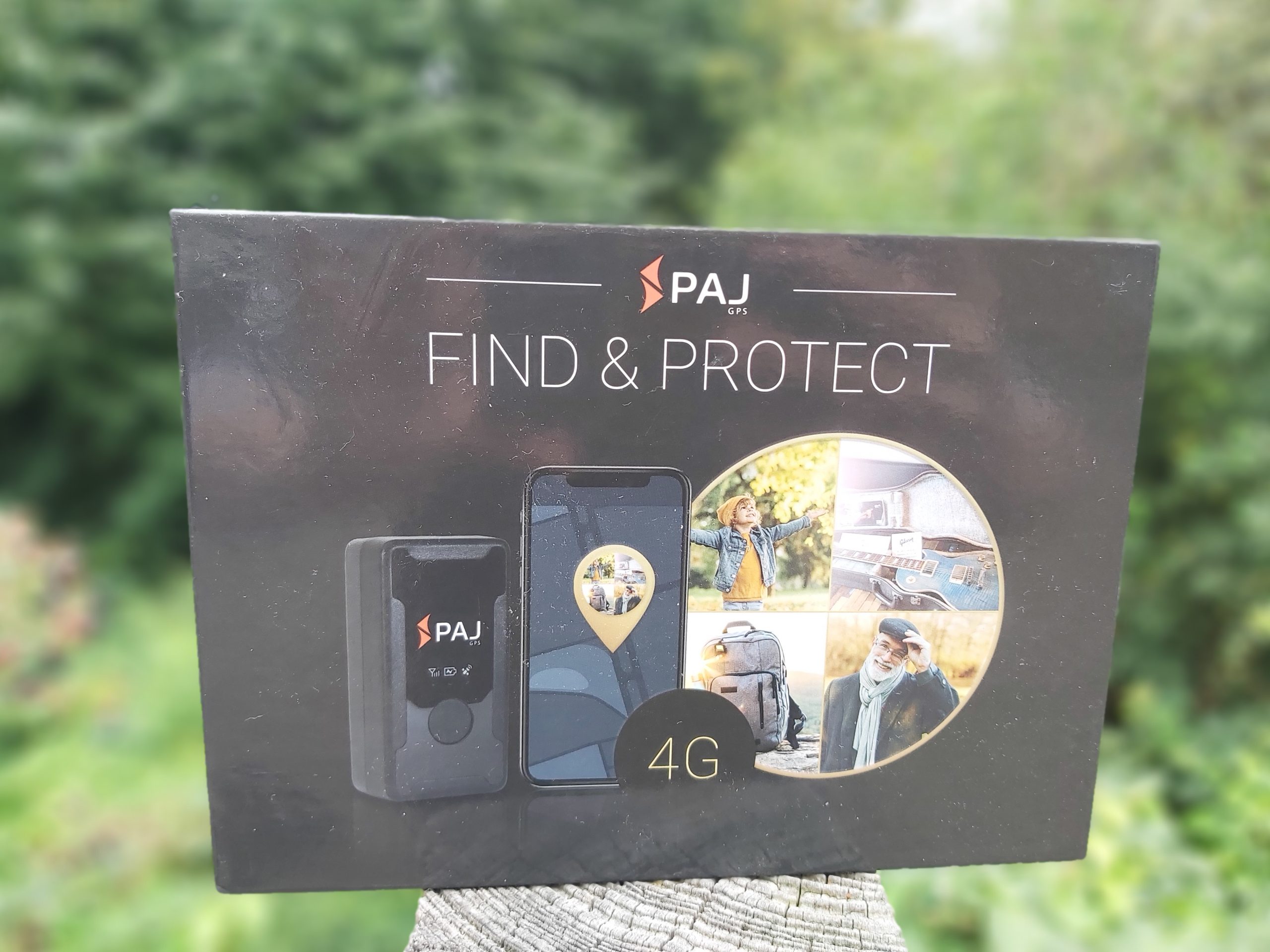 PAJ Easy Finder GPS Tracker in box