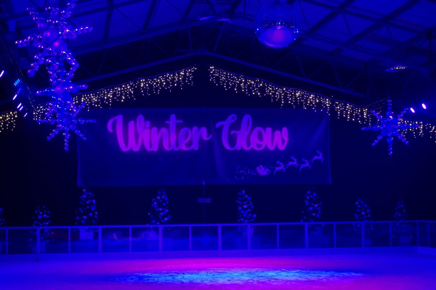 Winter Glow ice rink