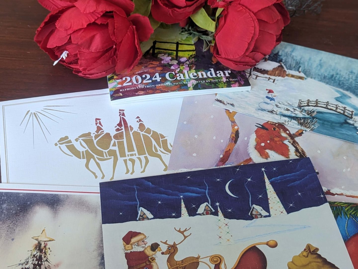 Christmas cards and a 2024 calendar from MFPA UK