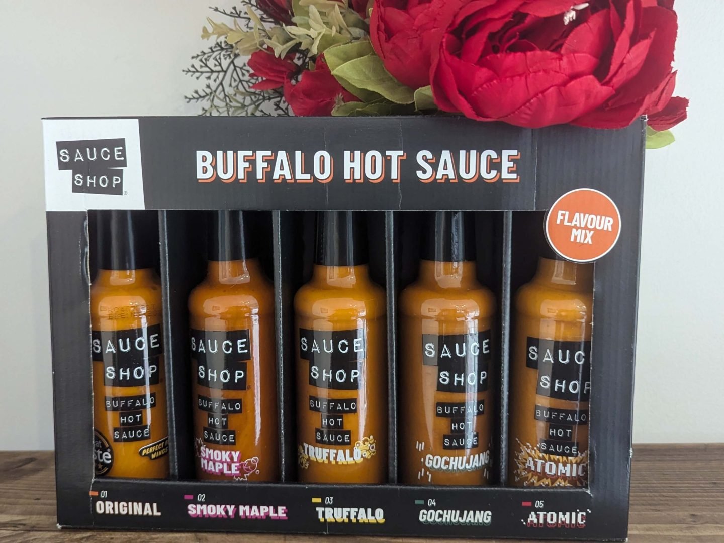 Five Buffalo hot sauces