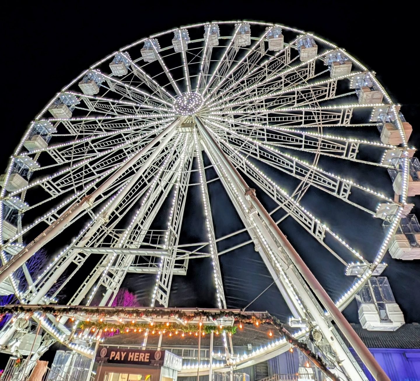 big wheel at Winter Glow Malvern Worcestershire 2025
